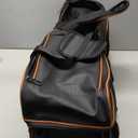 3 Ball Bowling Bags with Wheels, Bowling Bags 3 Ball Roller - 900D Oxford Waterproof PU, Bowling Bag with Multi-Separate Storage Pockets & Retractable Handle Extends to 40'' (Black)