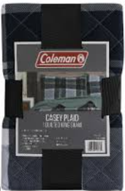 Coleman Casey Plaid 1Quilted King Sham 20 x 36in