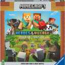 Ravensburger Minecraft Heroes of The Village | Cooperative Board Game | Exciting & Unpredictable | Perfect for Families and Minecraft Enthusiasts | Suitable for Kids & Adults