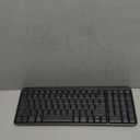 Logitech K250 Bluetooth Keyboard with Numpad, Easy Connectivity, Compact Wireless Keyboard Made with Recycled Plastic, Spill-Resistant, Comfortable Keys - Windows/MacOS - Graphite