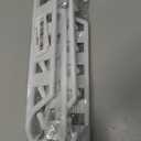 LIFKOME Multifunctional Space Saver Hangers 4 Pack Closet Hangers Heavy Duty Plastic Vertical Organizer for Dorm Rooms