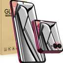 for Motorola Razr+ 2025 Privacy Screen Protector, 1 Inner Matte TPU Screen Protector + 1 Front Flexible TPU Film, Anti Glare, Case Friendly, Touch Sensitive, Bubble Free, Anti-Shatter