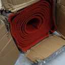 HOMBYS 450 GSM Extra Thick Red Carpet Runner for Partys & Events 3x15 ft, Non-Slip Rubber Backed Aisle Runway Rug for Step, Proposal & Wedding Decorations, Hollywood Oscars Runway, (Red, 3x15 ft)