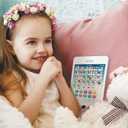 6-in-1 Kids Phone Toy: Educational Toys for Toddlers 1-3, Learning Tablet for 4 Year Old Boys & Girls, Kids Laptop, Tablet for Toddlers - Ideal Educational for 4+ Years (White/Blue)