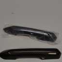 RT-TCZ Door Handle Cover Trim Decoration Exterior Accessories for Ford Mustang 2024 2025 (Black Carbon Fiber)