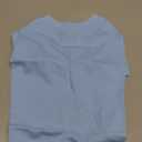 Lovelonglong Pet Clothing Dog Costumes Basic Blank T-Shirt Tee Shirts for Small Dogs Light-Blue, Size: L