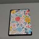 DONGKE Case Compatible with iPad 10.2 Inch 2021 2020 2019 iPad 9th/8th/7th Generation with Pencil Holder, Slim Stand Protective Case with Soft TPU Back, Auto Sleep/Wake Cover, Colorful Floral