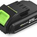 21V 2.0 Ah Lithium-Ion Battery Pack, Rechargeable Battery for WB0702 Power Drill Replacement Aceessory, Compatible Power Drill