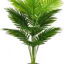 Artificial Plant in Pot Fake Tree Trunks Leaves Faux Potted for Indoor Outdoor Modern Decoration Home Office Living Room Bedroom Balcony Housewarming Gift (80cm Tall Palm)