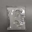 AOCEAN 4 Inch White Wood Letters Unfinished Wood Letters for Wall Decor Decorative Standing Letters Slices Sign Board Decoration for Craft Home Party Projects (E)