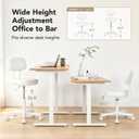 Small Office Chair,Tall Armless Vanity Desk Chair,Stool with Back,White