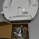 Elongated Bidet Toilet Seat with Quiet-Close, Non-Electric Bidet Mode with Dual Nozzles, Fit Elongated Toilet Seat, Adjustable Water Pressure with Brass inlet (Round)