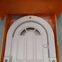 Purrfect Portal Meow Manor Cat Door Interior Door - No-Flap, Fits Cats Up to 20 lbs, Easy DIY Setup, No Training Needed, White