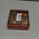 ErChen Battery Operated Silver Copper Wire Led String Lights, 33FT 100 LEDs 8 Modes dimmable Waterproof Fairy Lights with Remote Control Timer for Indoor Outdoor Wedding Bedroom (White)