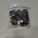 XSY&G Dog Boots,Waterproof Dog Shoes,Dog Booties with Reflective Rugged Anti-Slip Sole and Skid-Proof,Outdoor Dog Shoes for Medium Dogs 4Pcs-Size 1 (Black), Pack of 3