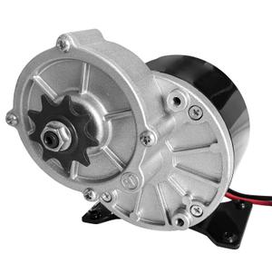 DC 12V 250W Gear Reduction Motor with 9 Tooth Sprocket, MY1016Z2 Brushed Motor for E Scooter, Electric Wheelchairs, Motorcycles, Massagers and Mowers