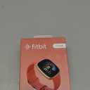 Fitbit Versa 4 Fitness Smartwatch with Daily Readiness, GPS, 24/7 Heart Rate, 40+ Exercise Modes, Sleep Tracking and more, Pink Sand/Copper Rose, One Size (S & L Bands Included)