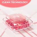Electric Makeup Brush Cleaner Machine with Automatic Cleaning and Drying Functions Portable Makeup Brush for Makeup Lovers