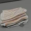 5-Pack Muslin Burp Cloths Baby Boy, Girl - Very Absorbent Baby Burp Cloth Rags, 8-Layers Viscose Derived from Bamboo Cotton Muslin Towel, Super Soft Spit Up Rags, No Shrink Washcloths (Sweet Charm)