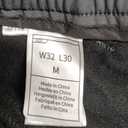 Moosehill Men's Snow Ski Pants Water Resistance Fleece Lined Softshell for Winter Outdoor with Zippered Bottom Legs (32W x 30L, Grey)