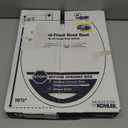 KOHLER 4639-RL-0 Cachet ReadyLatch Round Toilet Seat Soft Close, White