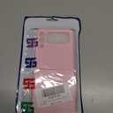 for Galaxy Z Flip 3 5G Case,Lightweight,Slim Fit Rugged Shockproof Cover, Slim Thin Hard PC Shockproof Protective Cover Pink 4-Z Flip3-04
