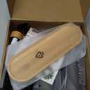 MOMEEMO Amber Shower Dispenser Set, Contains 3 Extra-Thick PET Plastic Bottles with Bamboo Pumps, Shampoo and Conditioner Dispenser for Shower, Perfect for Modern Bathroom Decor (Amber)