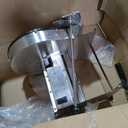 WICHEMI Electric Vegetable Slicer Commercial Fruit Slicing Machine Potato Slicer Electric Cabbage Shredder Machine 2 IN 1 Manual Electric Vegetable Cutter Stainless Steel Food Slicer