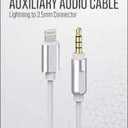 ACOUSTIX 6 FOOT BRAIDED AUXILIARY AUDIO CABLE