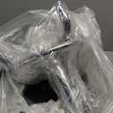 Round Rolling Stool with Wheels Height Adjustable Swivel Stool Chair for Spa Salon Massage Black