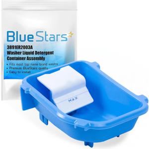 BlueStars Ultra Durable 3891ER2003A Washer Liquid Detergent Box Assembly  Compatible with LG & Kenmore Washers - Replaces AP4436613 PS3522644 3890ER2003A AH3522644 3891ER2003B
