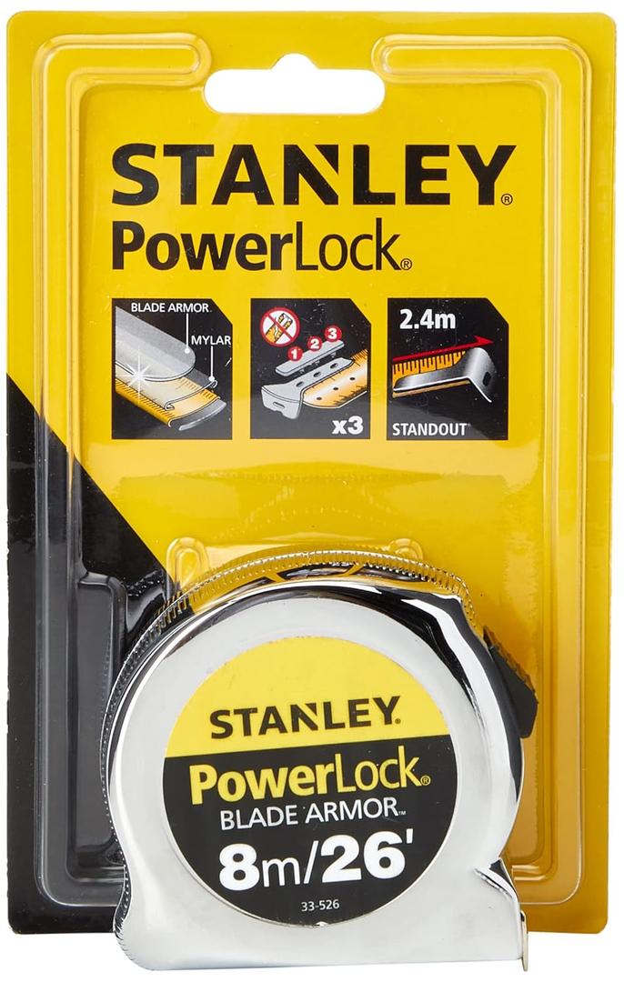 Stanley - Powerlock Rule Blade Armor 8M/26Ft (Multi)