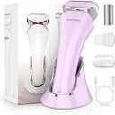 Electric Shaver for Women Rechargeable Wet Dry Electric Razor for Women, Waterproof Lady Shaver for Legs Arm Underarm Bikini Public Body Razor with One Extra Foil Blade (Lilac)