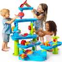 CozyBomB Magnetic Fishing Toys + 5-Tiers Water Table