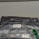 Hovom Car Center Console Cover, 13.39"×7.87"×2.76" Leather Armrest Cover for Cars, Memory Foam Armrest Pillow with Pocket, Cup Holder & Phone Slot, Universal Vehicle Arm Rest Cushion Pad (Black+Red)