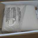 Nathan James Bailey 19 in. Boucle Dining Chair, Upholstered Side Chair with Natural Woven Rattan Back and Solid Wood Legs, Light Brown