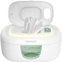 Momcozy Baby Wipe Warmer, Innovative Spring Design, Large Capacity Wipes Dispenser, Fast and Even Heating, 4 Modes of Temperature Heating Control, Diaper Wipe Warmer with Night Light