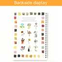 Watercolor Workbook Watercolor Workbook for Adults Water color Coloring Book Watercolorour Paint Set Beginner Friendly Painting Kit with Pigments Water pen Color Palette (Flowers)