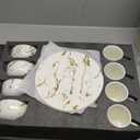 Modern Porcelain 16 Piece White and Gold Dinnerware Set,Plates and Bowls Set,Dish Set for 4,White Dinnerware Set,Dinner Sets with Dinner Plates.