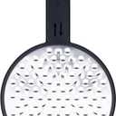 Dreamfarm Ograte Two-Sided Coarse Food & Vegetable Speed-Grater with Non-Slip Bowl Hook & Foot - 6mm Coarse Grater, Orange (Blade: 6mm | Length: 25.0cm)