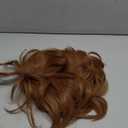 Miss U Hair Shaggy Wig Men Short Wavy Brown Wig Halloween Cosplay 60s 70s Male Rocker Costume Hair (2 Piece Set)