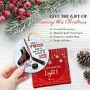 2 x Hockey Christmas Ornaments 2025 - Ice Hockey Gifts for Players, Coach, Fans, Ceramic Sports Ornament for Christmas Tree, Gift-Ready Keepsake for Hockey Enthusiasts, Family, Friends