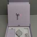 Portable Cordless Heating Pad – Feather-light Yoga Fabric, Barely-There Comfort, Smart APP Timer, 3 Heat Levels, USB Magnetic Charging, Foldable Design – Ideal Gift for Women & Girls(White)