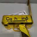 Money Gun Shooter  RUVINCE Gold Money Gun for Movies that Look Real, Prop Gun Make it Rain, Handheld Cash Gun for Game Movies Party
