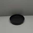 Bathroom Organizers and Storage,Rotating Makeup Organizer Tray for Perfume,Skincare,Cosmetics and Bathroom Storage,Lazy Susan Organizer,Large, Black