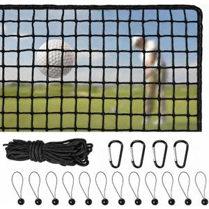 Golf Net, Size: 10X10 ft  Golf Practice Net, Sports Practice Barrier Net, Heavy Duty Ball Netting Golf Hitting Net, DIY Ball Net, Baseball Net Hockey Net and Chipping Net