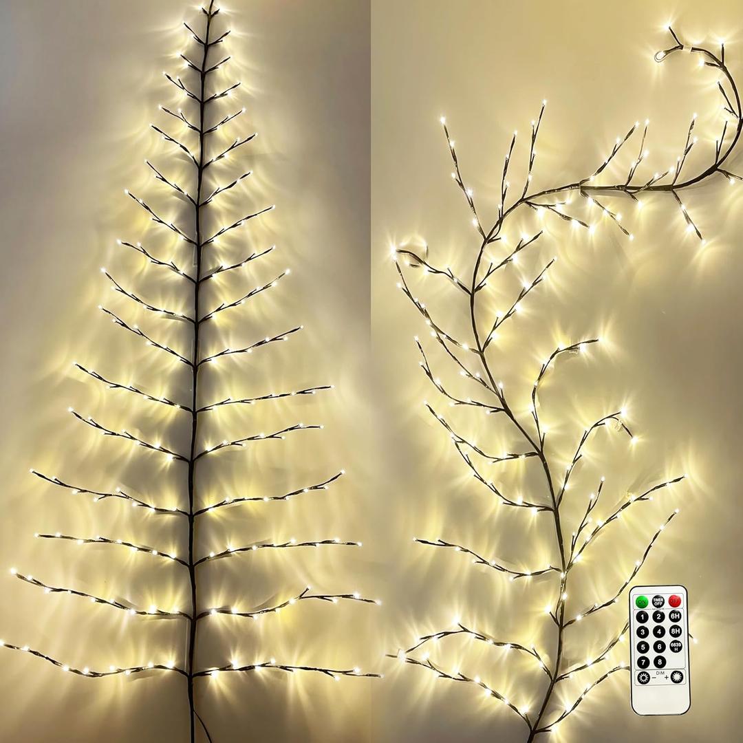 The Light Garden Lighted Willow Vine (Christmas Tree) (Warm White)
