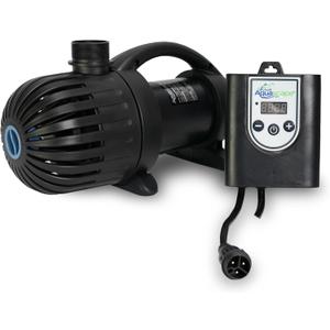 Aquascape 45010 AquaSurge PRO 4000-8000 GPH Water Pump Asynchronous, Smart Control App Ready, Black