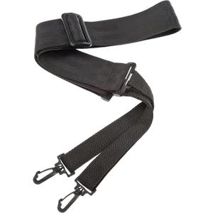 D'Addario Accessories Banjo Strap with Clips - Strap for Banjo - Banjo Accessories - Nylon - Black,Standard,50BNJ000