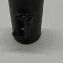 Air Flow Meter Base MAF Sensor Mount Fit for Nissan Honda Civic Ford MAF 3 Inch Air Intake Sensor Meter Adapter, Black